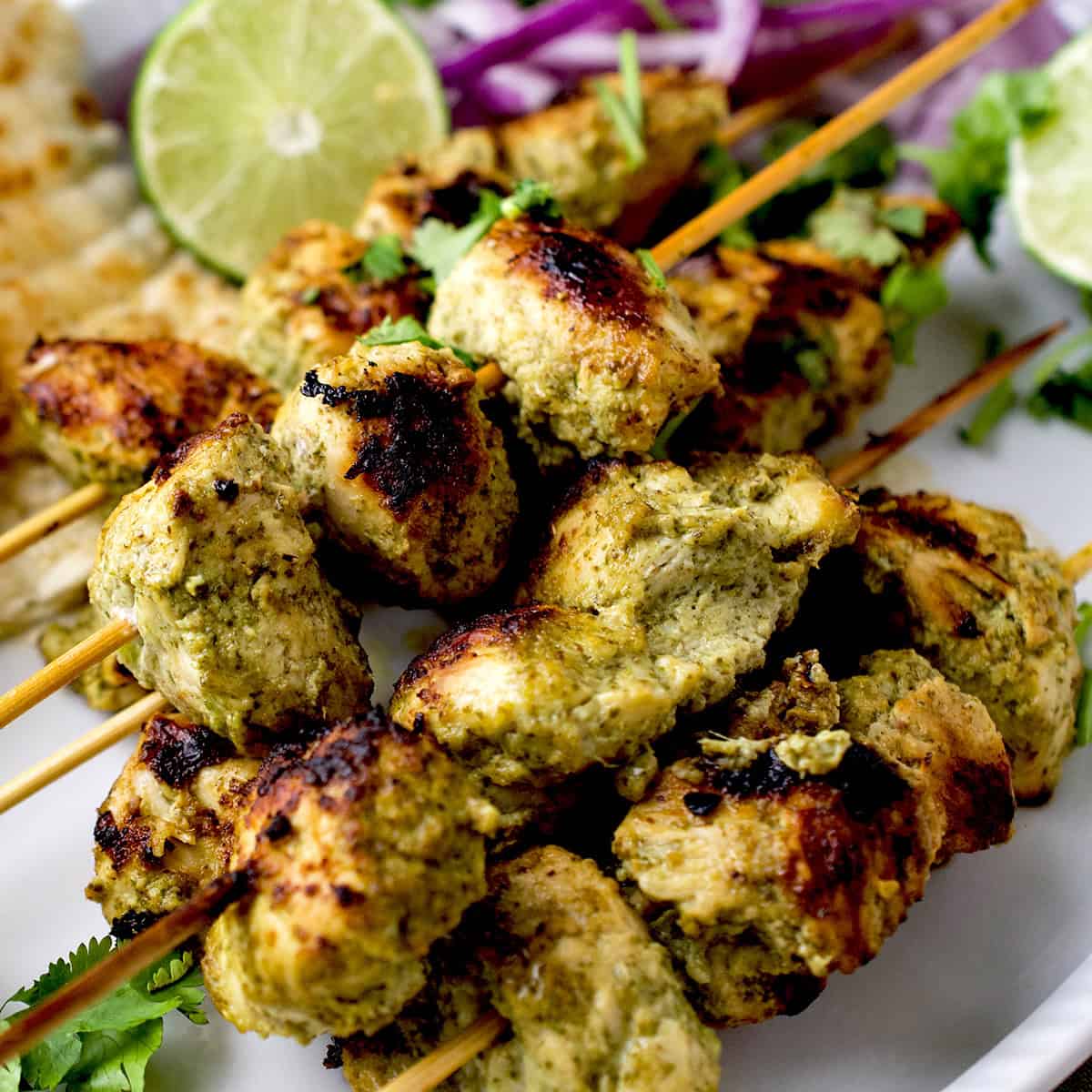 Murgh Haryali Boti